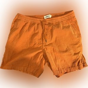 Taylor Stitch thin corduroy shorts size large